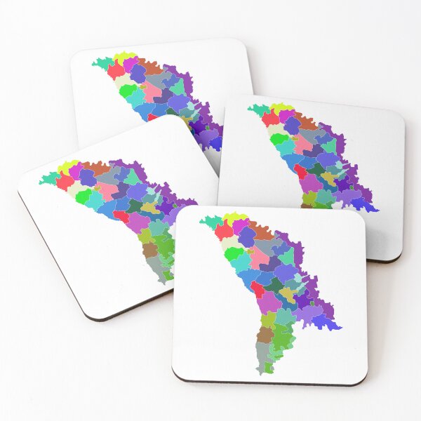 Item preview, Republic of Moldova Color Map designed and sold by Pixel4Art.