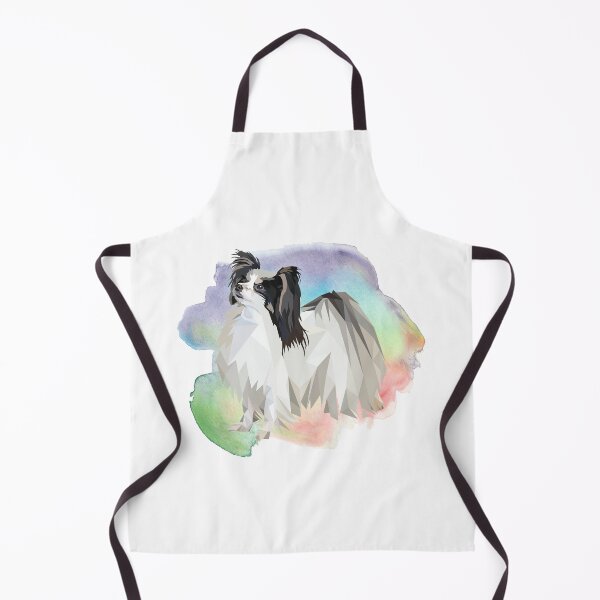 Item preview, Papillon Dog Art with Watercolor Background designed and sold by KingdomArt101.