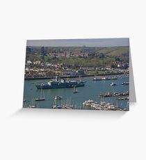 HMS St Albans, Dartmouth Greeting Card