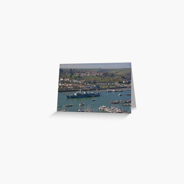 HMS St Albans, Dartmouth Greeting Card
