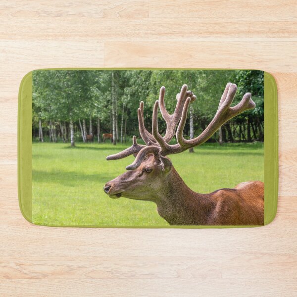 Item preview, Portrait of a majestic red deer designed and sold by AlbertMi.