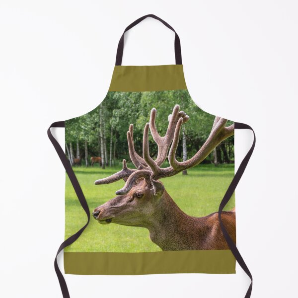 Item preview, Portrait of a majestic red deer designed and sold by AlbertMi.