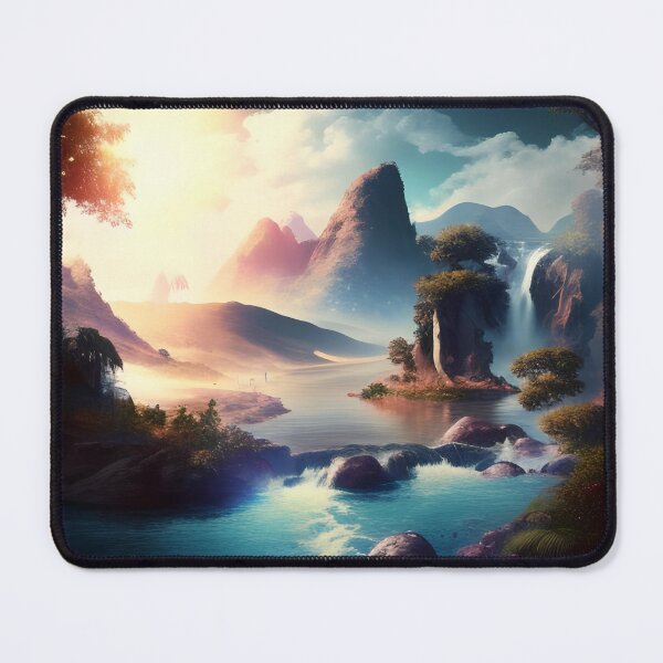 Item preview, A Land of Mountains and Rivers designed and sold by D3monic.