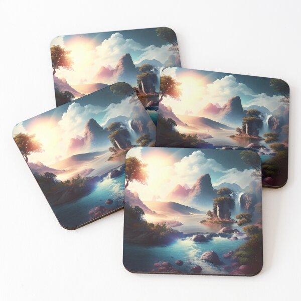 Item preview, A Land of Mountains and Rivers designed and sold by D3monic.