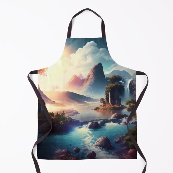 Item preview, A Land of Mountains and Rivers designed and sold by D3monic.