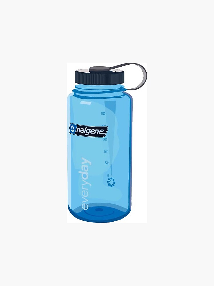 "Nalgene Bottle" Sticker by casnowdon Redbubble