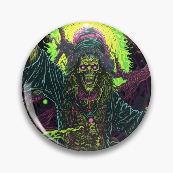 Item preview, Rock On Psychedelic Evil Demon. Heavy Metal Series. designed and sold by designmadeasy.