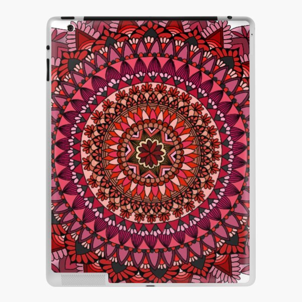 The Red Moon Mandala iPad Skin