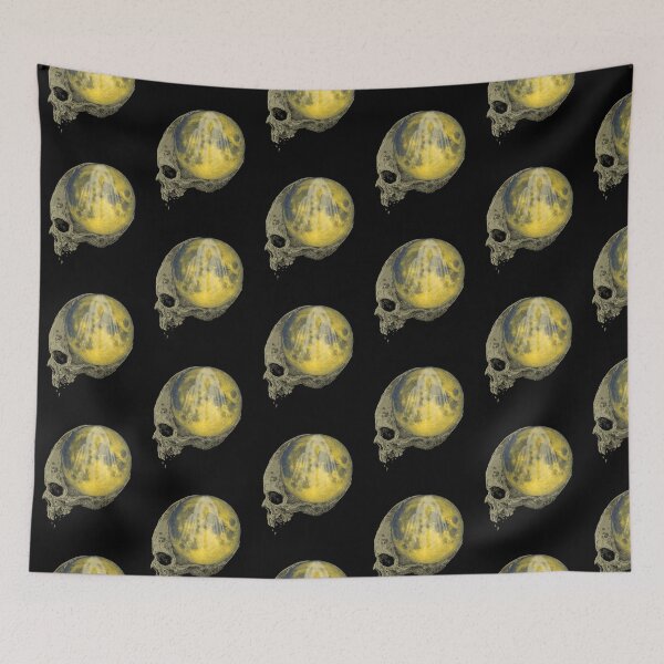 Item preview, Skull head in a Full ghost Moon  designed and sold by Swagmode.