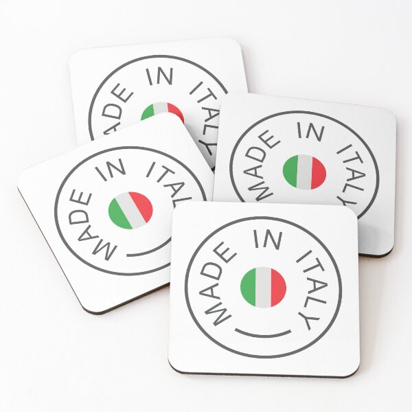 Item preview, circle with writing made in italy designed and sold by JAG2B.