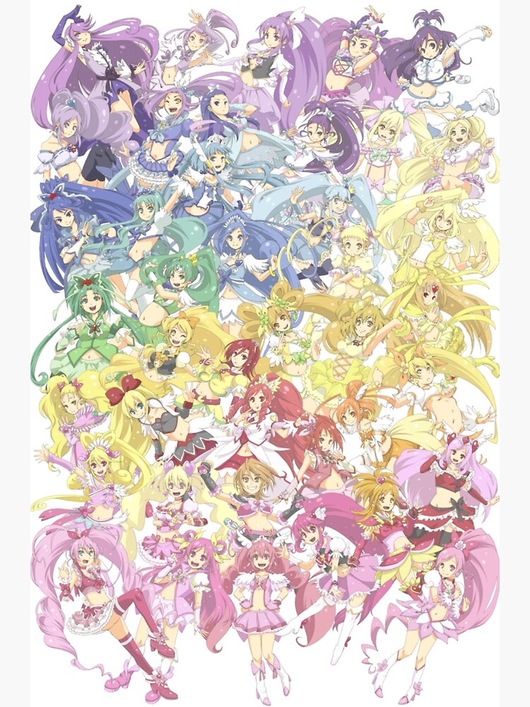 Precure All Stars - Vintage  Poster for Sale by AmmiFantasy