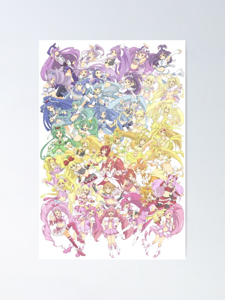 Precure All Stars - Vintage  Poster for Sale by AmmiFantasy