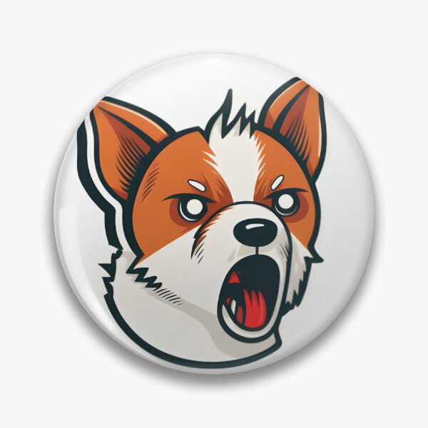 Item preview, Angry Dog Sticker designed and sold by Rinomano.