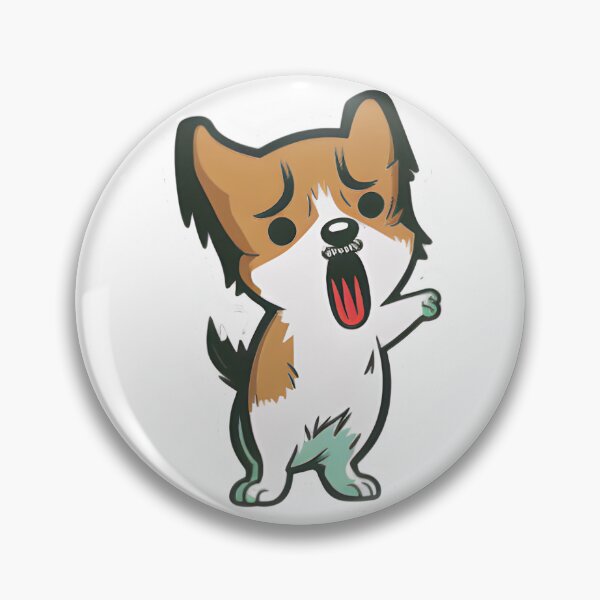 Item preview, Angry Dog Phone Sticker designed and sold by Rinomano.