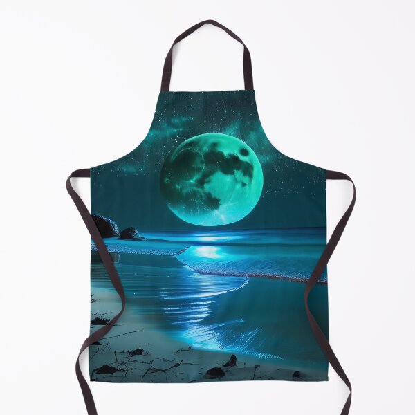 Item preview, A Starry Sky Above a Blue Moon Beach designed and sold by D3monic.