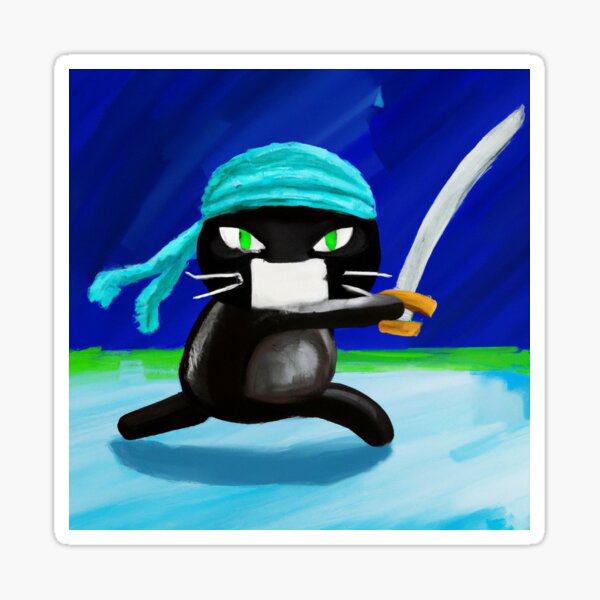 Item preview, Catana Cat designed and sold by R4ndomArt.