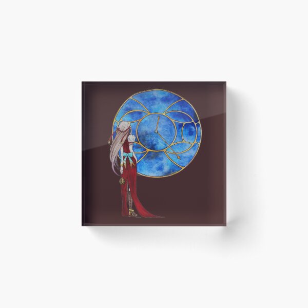 Fenêtre sur les étoiles (Window of the stars) Acrylic Block