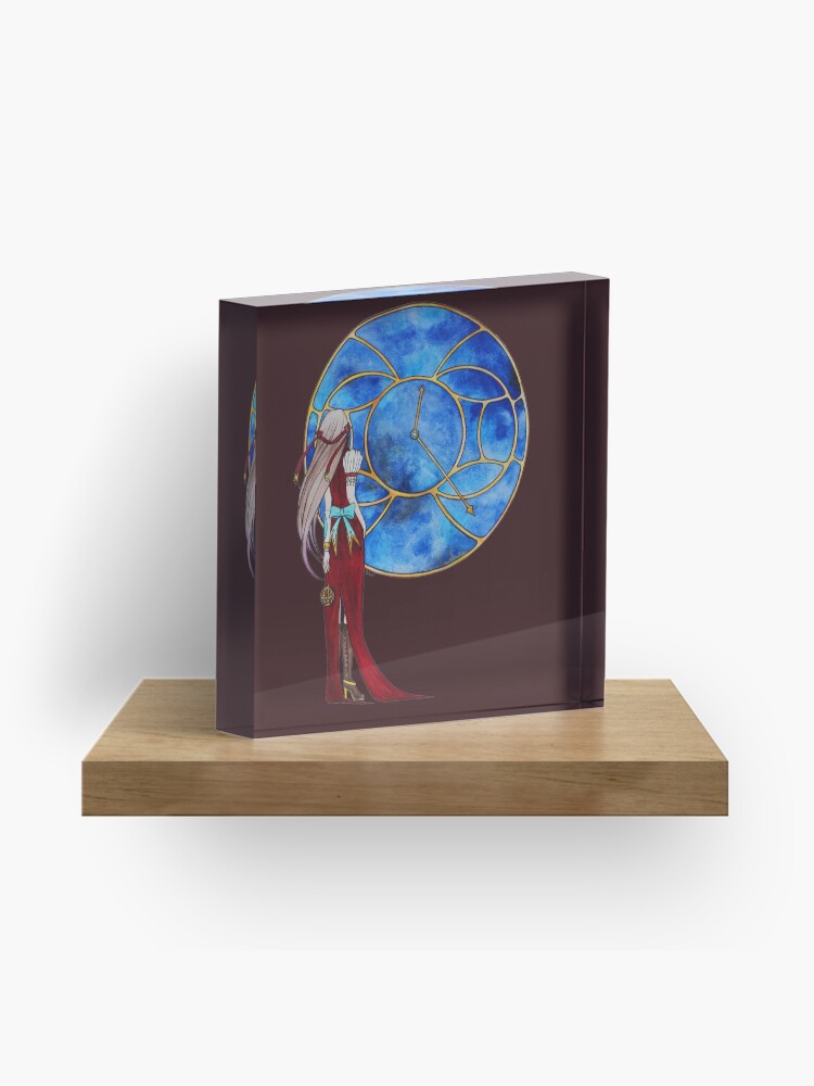 Thumbnail 1 of 5, Acrylic Block, Fenêtre sur les étoiles (Window of the stars) designed and sold by studinano.