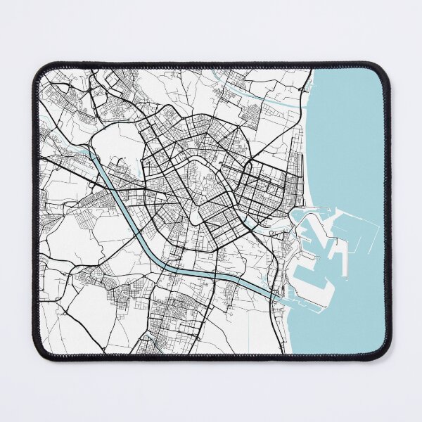 Item preview, Valencia City Map of Spain - Circle designed and sold by deMAP.
