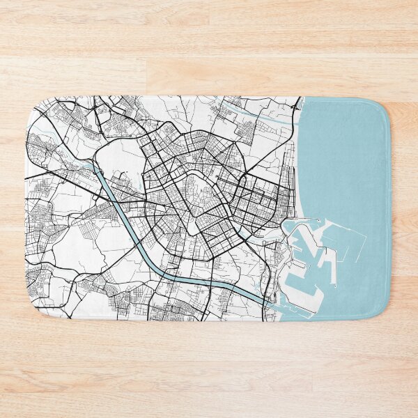 Item preview, Valencia City Map of Spain - Circle designed and sold by deMAP.