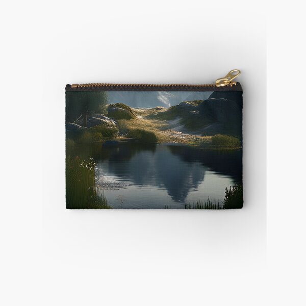 Item preview, A Tranquil Lake and Mountain Retreat designed and sold by D3monic.