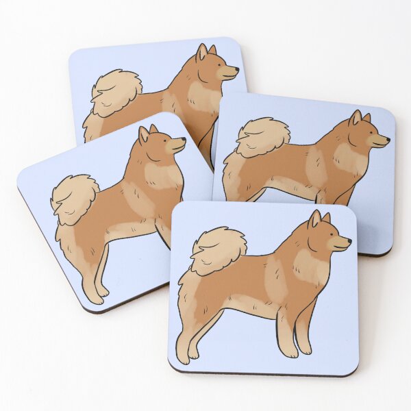 Item preview, Finnish spitz cute illustration  designed and sold by Yarafantasyart.