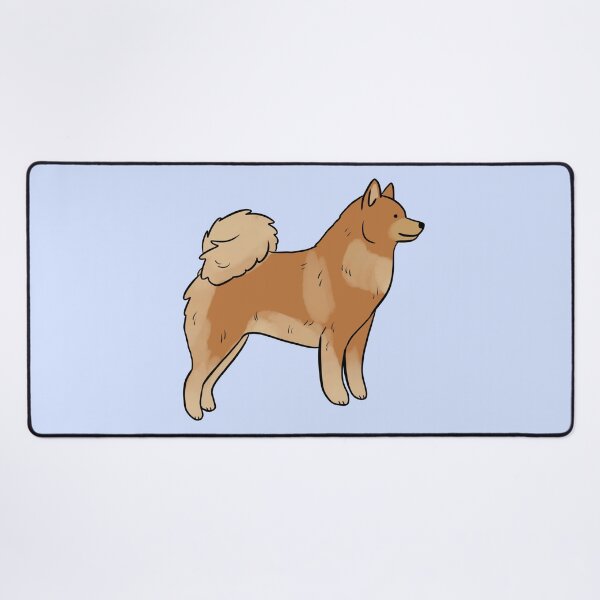 Item preview, Finnish spitz cute illustration designed and sold by Yarafantasyart.