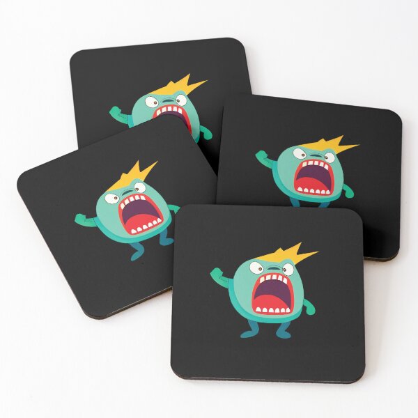 Item preview, Silly Mad Monster Decal designed and sold by dandeklerk.