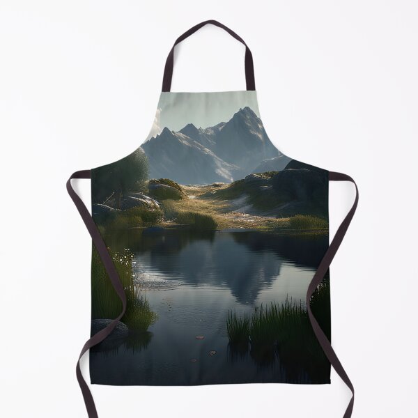 Item preview, A Tranquil Lake and Mountain Retreat designed and sold by D3monic.