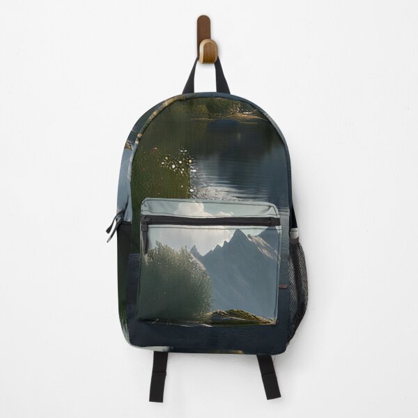 Item preview, A Tranquil Lake and Mountain Retreat designed and sold by D3monic.