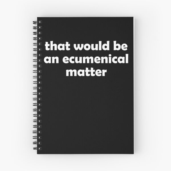 Item preview, that would be an ecumenical matter designed and sold by SyzygyCreative.