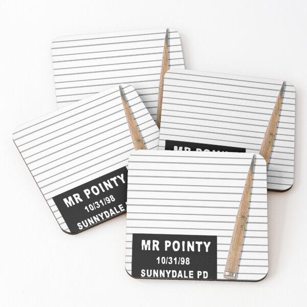 Item preview, Mr. Pointy's Police Mugshot designed and sold by mike11209.