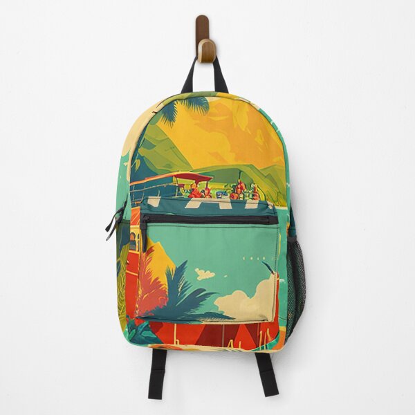 Item preview, Panama Coastline Vintage Travel Art Poster designed and sold by OldTravelArt.
