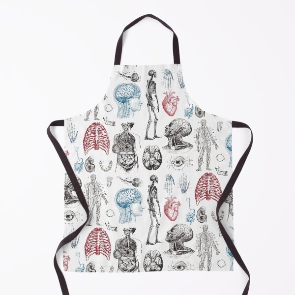 Item preview, Anatomy Illustrations Vintage Pattern designed and sold by alinabeska.