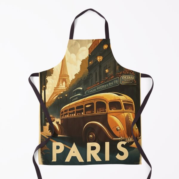 Artikelvorschau, Paris-Stadtbild-Weinlese-Reise-Kunst-Plakat entworfen und verkauft von OldTravelArt.
