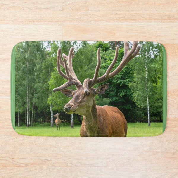Item preview, Portrait of a majestic red deer designed and sold by AlbertMi.
