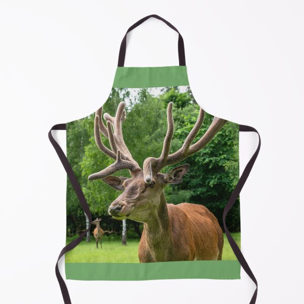 Item preview, Portrait of a majestic red deer designed and sold by AlbertMi.