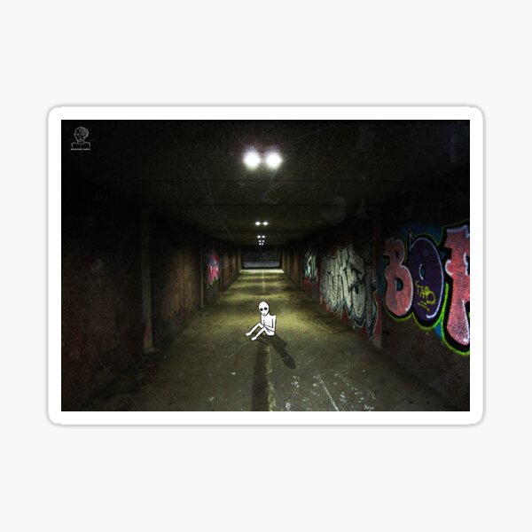 alone Sticker