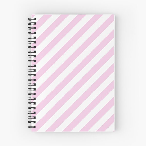 Item preview, sloping stripes, pastel pink and white designed and sold by AK-minimalist.