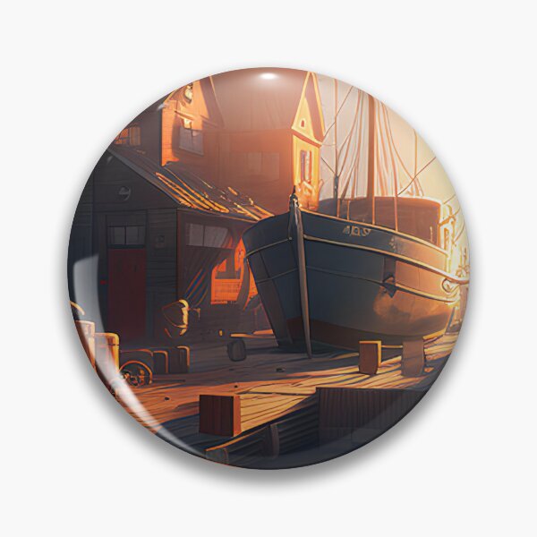 Item preview, Boats at the Harbour designed and sold by D3monic.