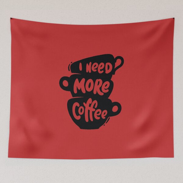 Item preview, funny coffee quote i need more coffee cool coffee lover Essential designed and sold by Fivestars ⭐⭐⭐⭐⭐.
