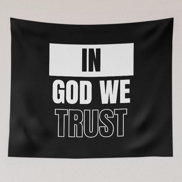 Item preview, Colorful In God we Trust Christian Design designed and sold by brixx rb.