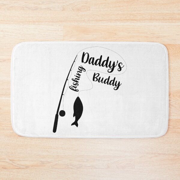 Item preview, FISHING | DADDY'S FISHING BUDDY | FISHING QUOTE SAYING | FISHING LOVER designed and sold by YourMinimalist-.