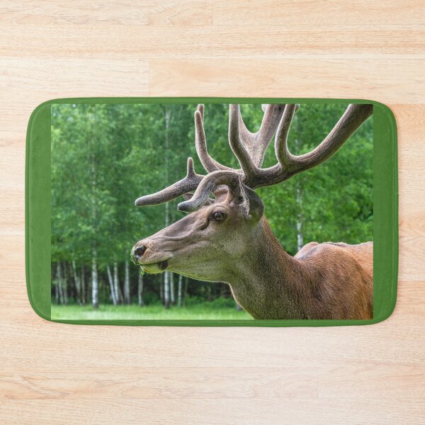Item preview, Portrait of a majestic red deer designed and sold by AlbertMi.