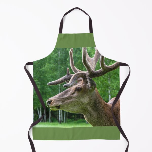 Item preview, Portrait of a majestic red deer designed and sold by AlbertMi.