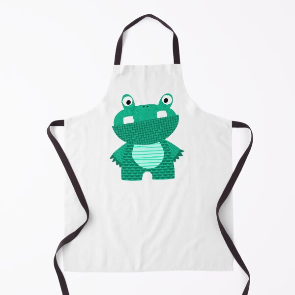 Item preview, Green Monster with a Crooked Smile designed and sold by Shiny Happy World.