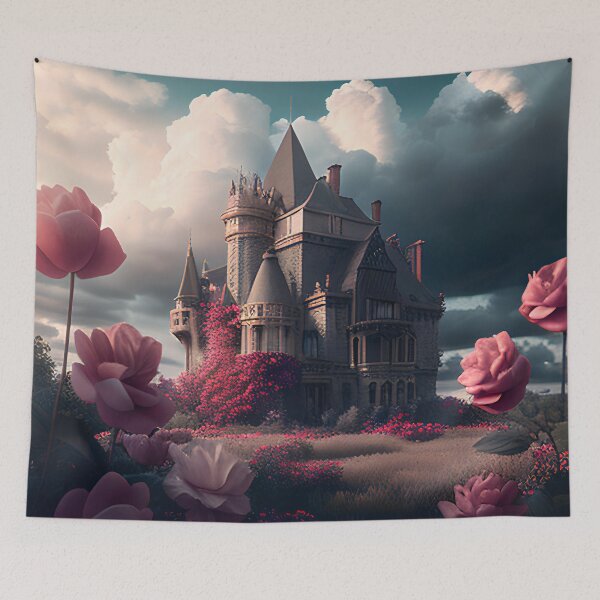 Item preview, Clouds at the Roses Castle designed and sold by D3monic.