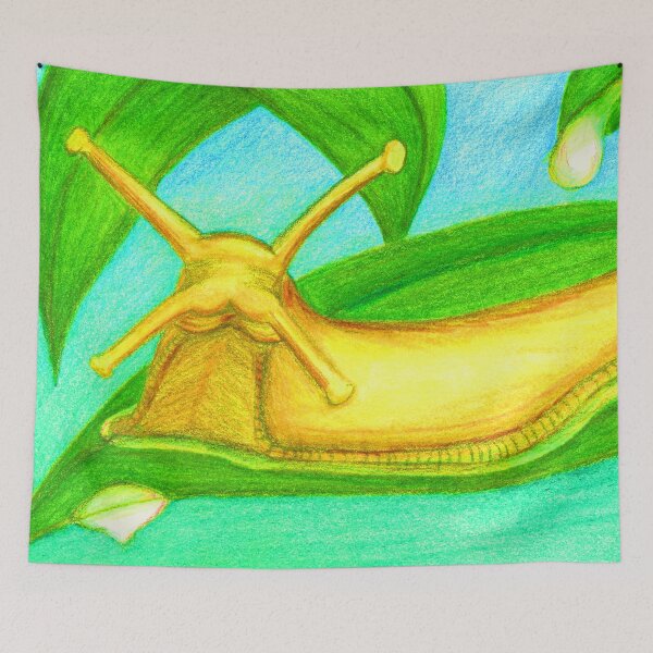Item preview, B is for Banana Slug designed and sold by Nalinne Jones.