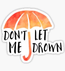 Drown Sticker