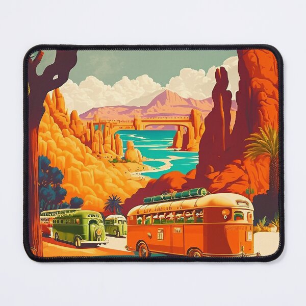 Item preview, Royal Gorge Arkansas Vintage Travel Art Poster designed and sold by OldTravelArt.